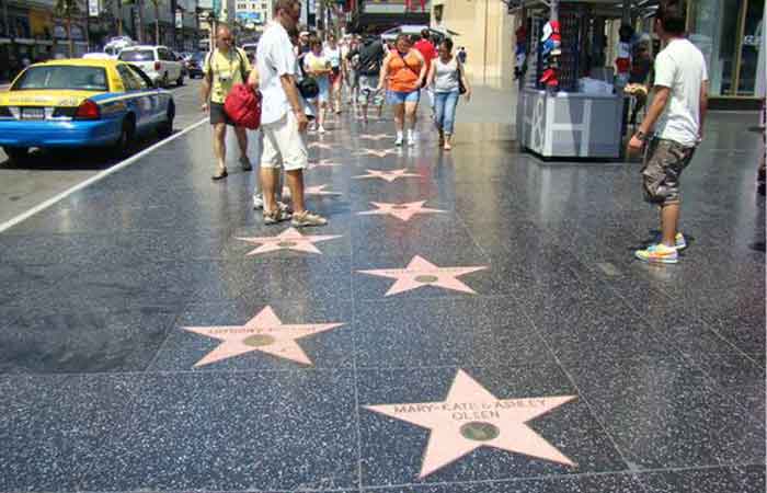 Jalan Walk of Fame di Hollywood
