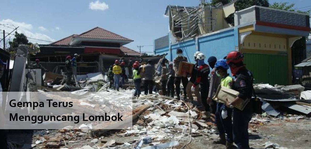 gempa mengguncang lombok